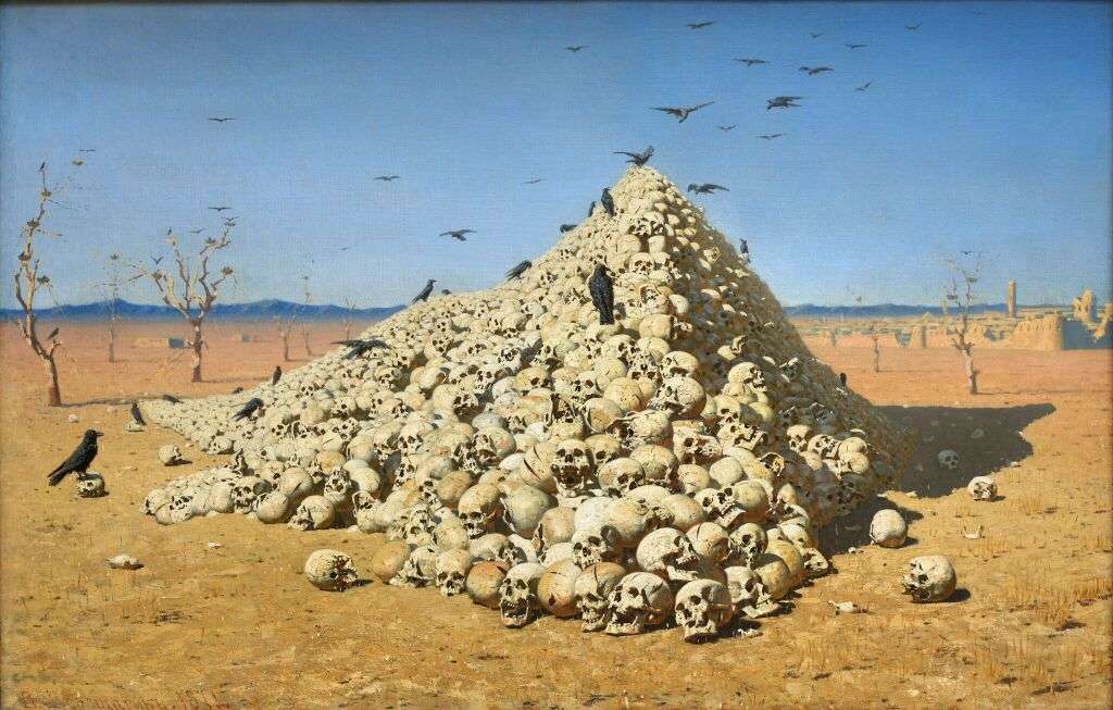 Апофеоз войны 1871 год Третьяковская галерея