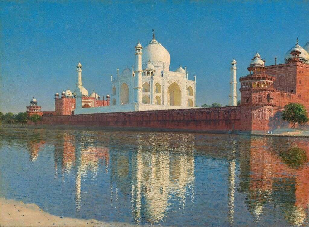 Мавзолей Тадж-Махал в Агре 1874-1876 годы Третьяковская галерея