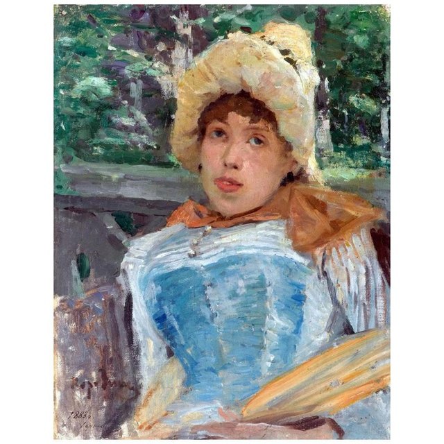 Портрет хористки 1887 год Третьяковская галерея